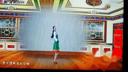 张春丽广场舞《康巴情》背面演示下载