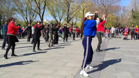 陶然亭广场舞《感到幸福你就拍拍手》歌声嘹亮舞蹈简单下载