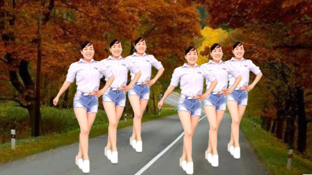 玫香广场舞《快快说声我爱你》原创32步附教