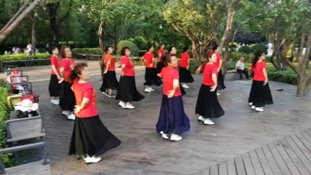 百姓健康舞《红月亮》快乐舞王团队下载