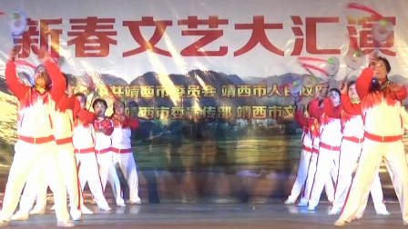 靖西中老年健身球操《马背上的骑手》