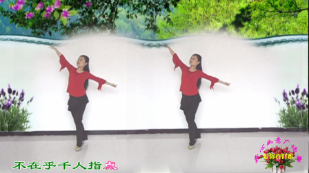 柔美伤感广场舞《爱你真好难》好听好看好学