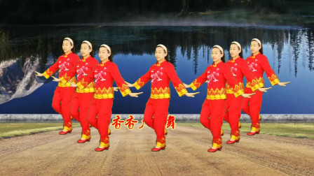 怀旧金曲广场舞《九妹》是我心中那一幅画 