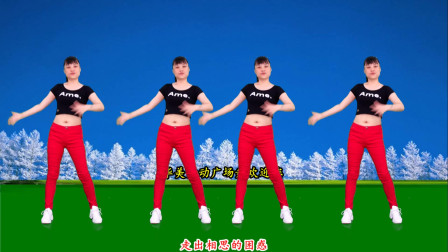 新编大众健身广场舞《你牛什么牛》火爆流行