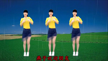 新式广场舞《三月里的小雨》老歌新跳更好看