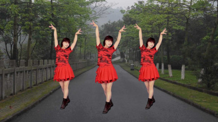 微妙广场舞《好美丽的姑娘》水兵舞附分解教