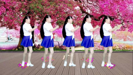 初学入门广场舞《拉拉爱》简单摆胯32步 好