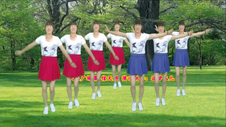 广场舞《信天游》动感大气32步 经典怀旧老