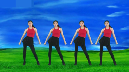 时尚流行广场舞《快乐崇拜》熟悉的音乐跳着