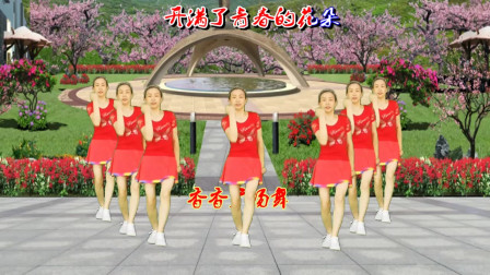 经典老歌广场舞《热情的沙漠》爱情好像一把