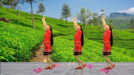 广场舞《六口茶》喝你一口茶问妹一句话 一