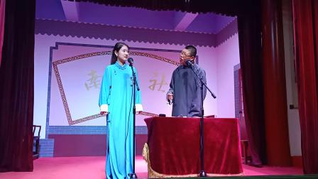 《打灯谜》赵靓  许峻玮相声搞笑大全 观众