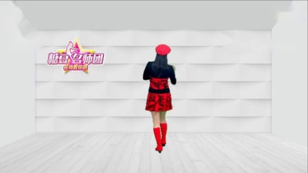 女女广场舞《歌在飞》原创零基础水兵舞附教