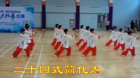 二十四式简化太极拳