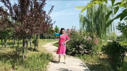 云裳广场舞《桃花笑》沚水老师原创欢快俏皮