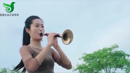 小姐姐用唢呐吹奏《花桥流水》感觉特别有味