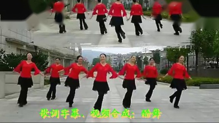 紫蝶踏歌广场舞《 小小新娘花》（正、反面学习版）下载