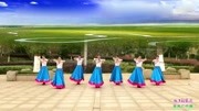 春英广场舞《故乡的草原》蒙族舞