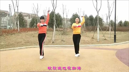 云裳广场舞《唱天籁》沚水老师原创动感健身