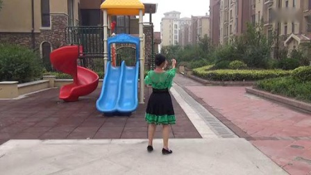 杨艺广场舞《游牧故乡》（背面）教学高清视频免费下载下载