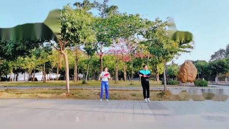 云裳广场舞《明月天涯》教学高清视频免费下