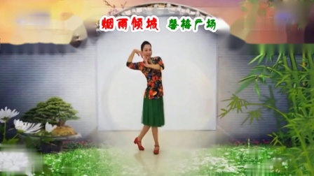 馨梅广场舞 2016健身 舞曲 《烟雨倾城》教