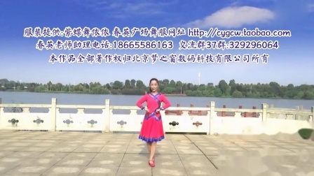 2016春英健身广场舞  《花开的时候来看我》