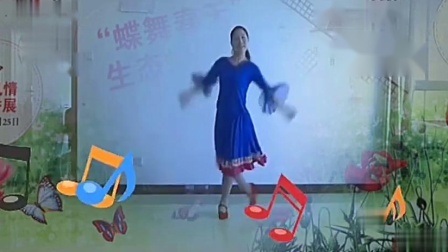 応子广场舞 《情歌飞进妹心窝》教学视频基