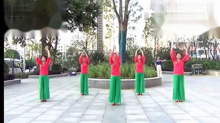 格格广场舞《水乡温柔》 简单好学教学高清