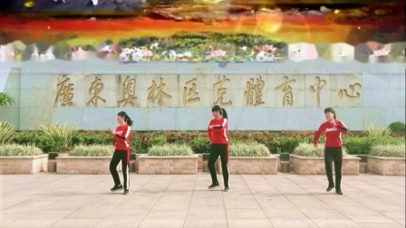 春英广场舞《等你》简单好学教学高清视频免