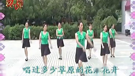 高安子君广场舞  《马背上的思念》教学高清