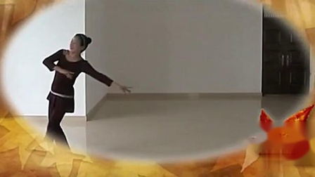 高安子君广场舞 《 幸福的歌》  背面演示 