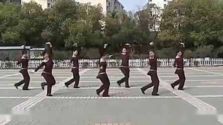 高安子君广场舞  《幸福的歌》教学高清视频