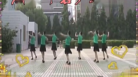 高安子君广场舞  《QQ姑娘嫁给我》教学高清