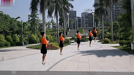 宇美广场舞《九寨沟的春天》教学视频基础步