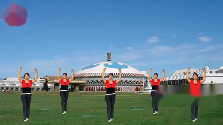 宇美广场舞《阿哥阿妹》教学视频基础步慢动作分解法下载