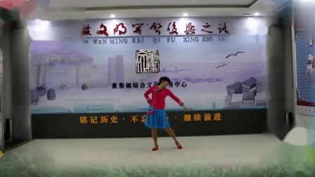 春英广场舞《春暖花开回故乡》简单好学教学
