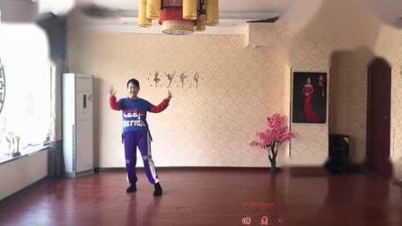 美久广场舞《谁》 背面教学高清视频免费下