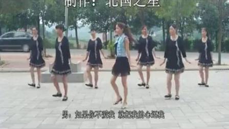 文雯穿心村广场舞《全是爱》教学视频基础步