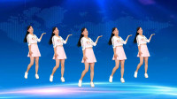 广场舞视频大全新舞下载《甜甜咸咸》正面演