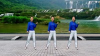金社晓晓广场舞《两个世界》看一看跳一跳很