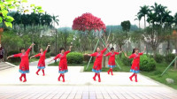 歆舞心悦广场舞《草原之夜》蒙古舞 团队版 