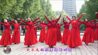 玲珑广场舞《我和我的祖国》阿姨柔情似水的