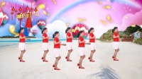 DJ版广场舞《点赞新时代》音乐动感舞步简单