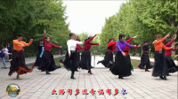 玲珑广场舞《火红的萨日朗》广场舞16步教学