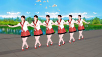 广场舞入门教学视频《天生一对鸳鸯》歌曲动