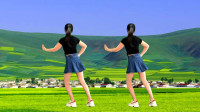 鹤塘紫儿广场舞《你们在忙啥》美女老师一步