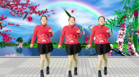 广场舞健身操减肥操《冬天里的一把火》正反