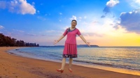 广场舞健身操视频大全集《格桑拉》队员版藏