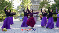 玲珑广场舞《卓玛泉》旋律好听醉人美女舞姿
